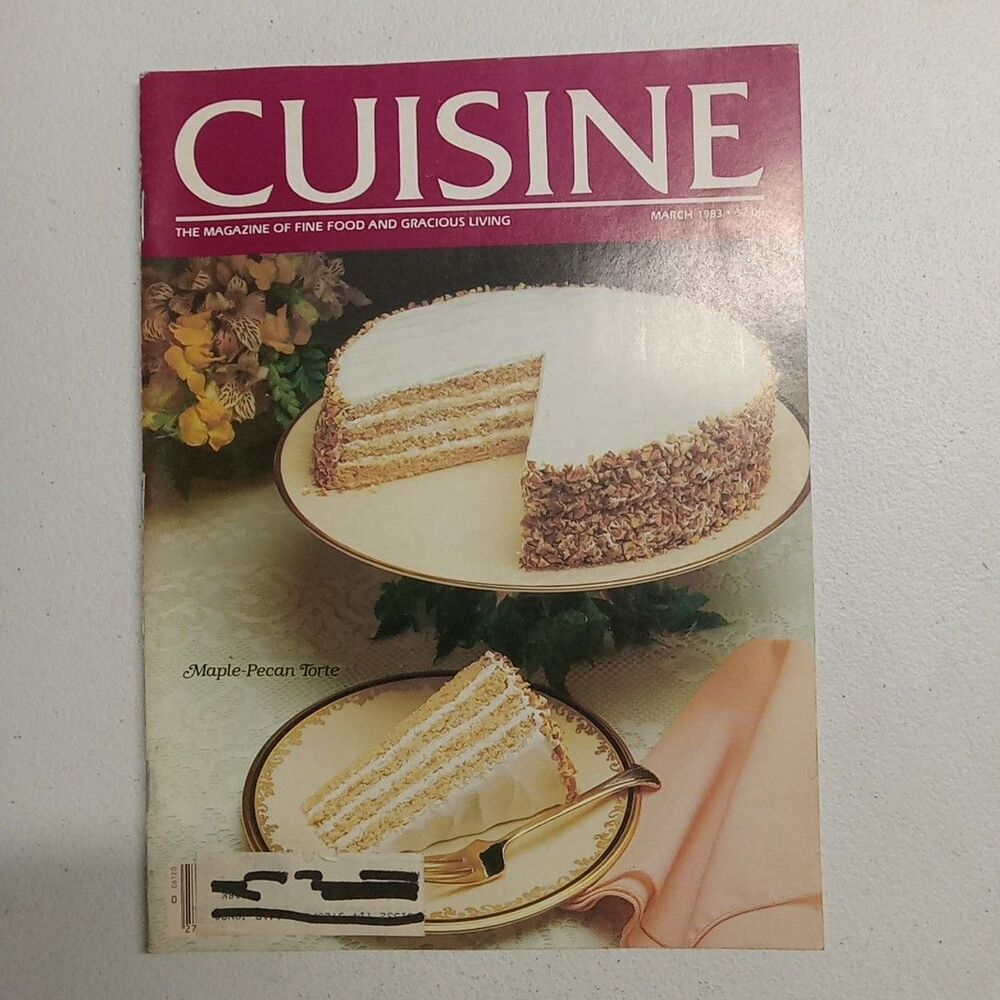 Cuisine March 1983 Magazine
